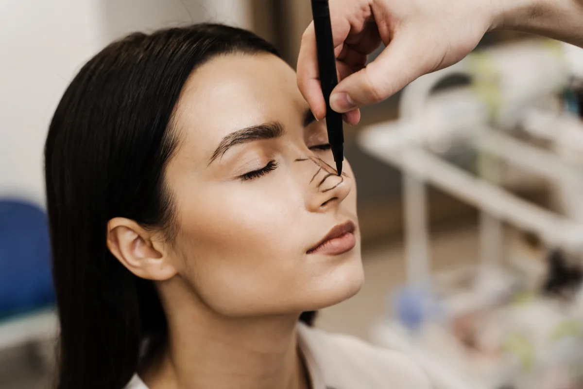 Rhinoplasty procedure at Russald Medical Center, Tijuana