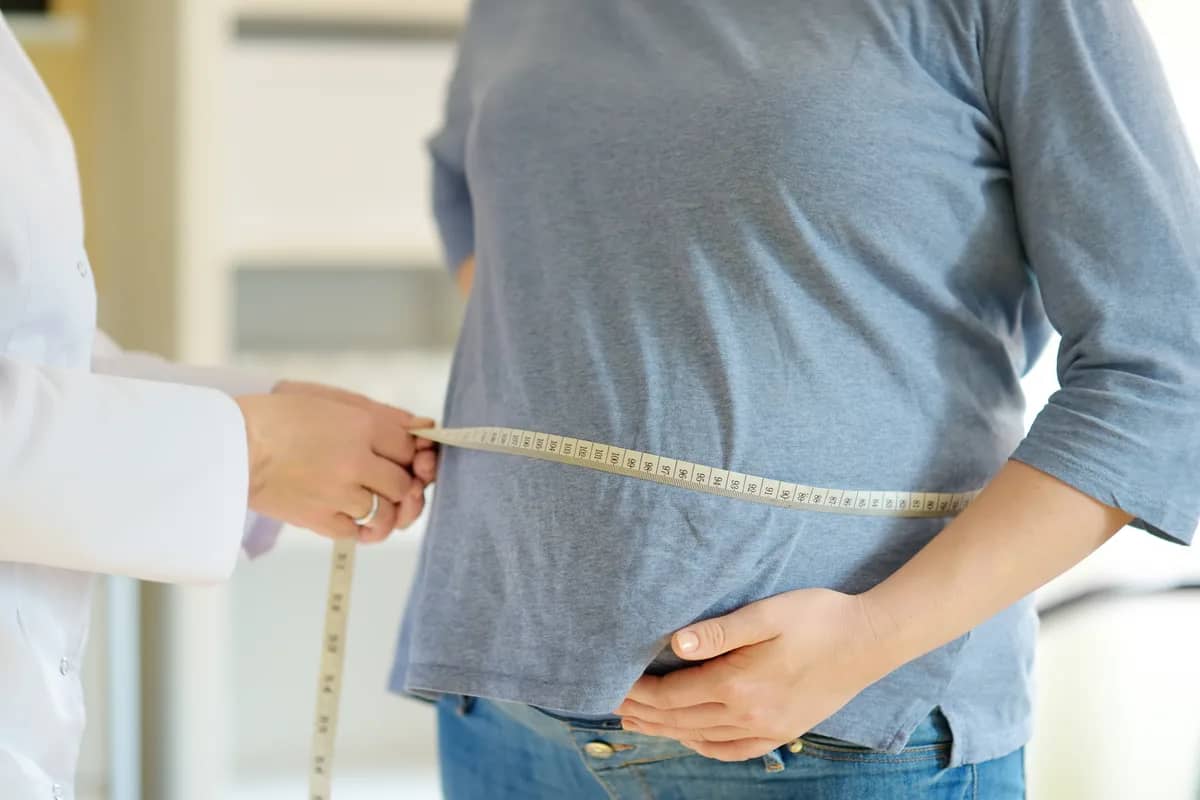 Weight loss surgery patient