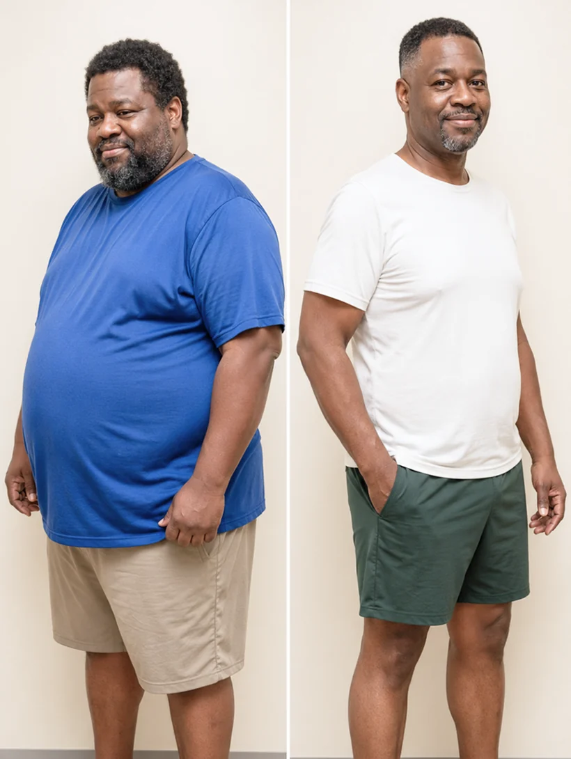 Gastric bypass patient at Russald Medical Center