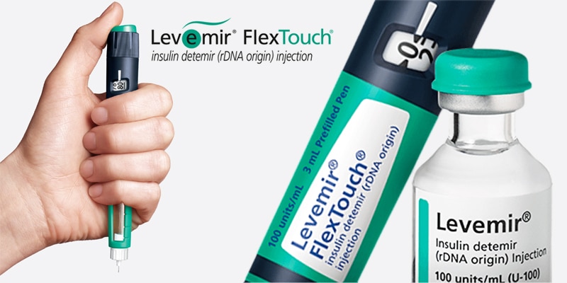 image of a Levemir Flex touch Insulin